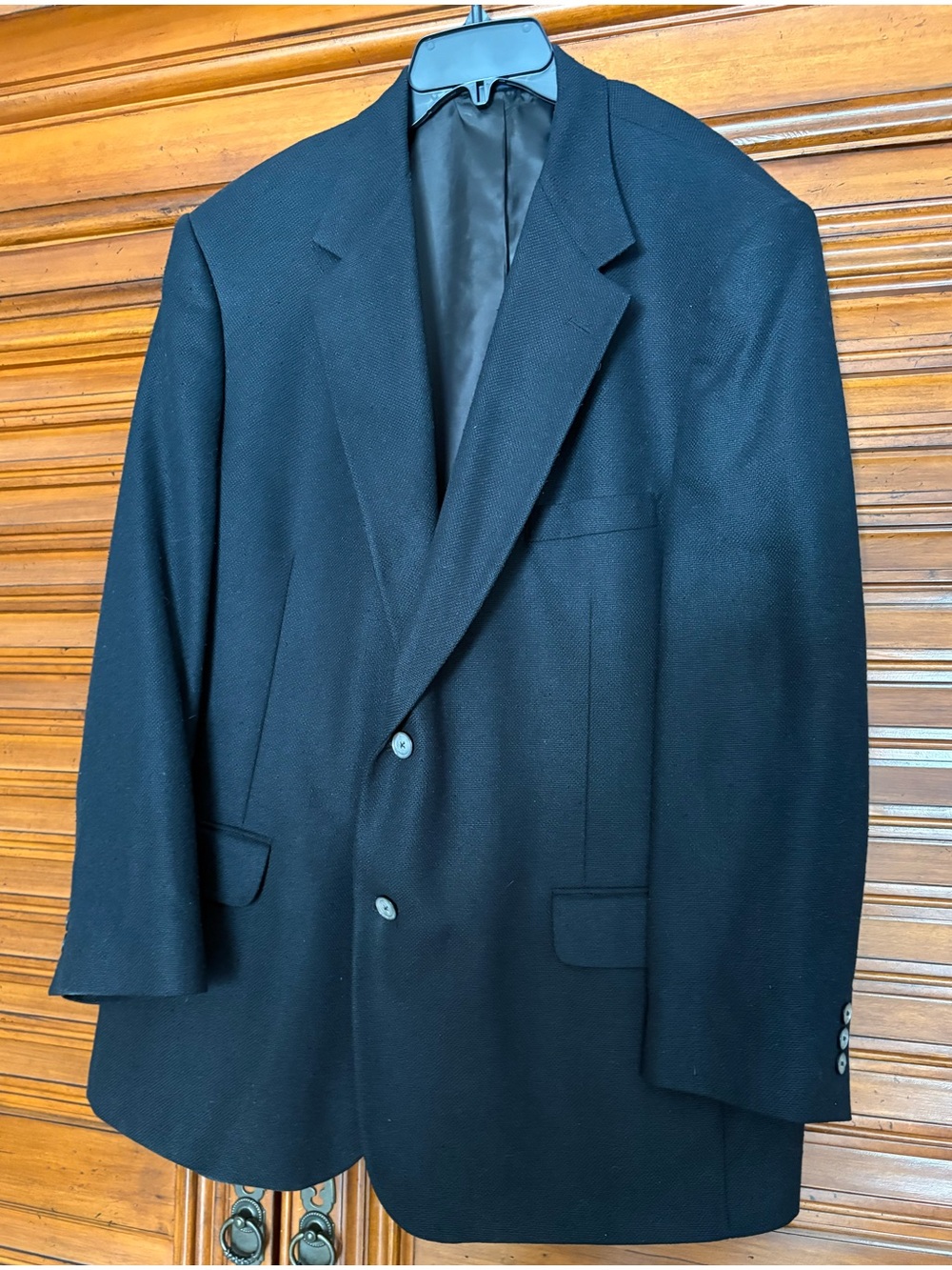 Roundtree & Yorke Men's Black Blazer